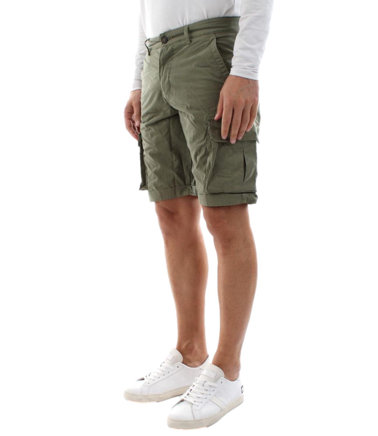 Bermuda Cargo uomo verde militare