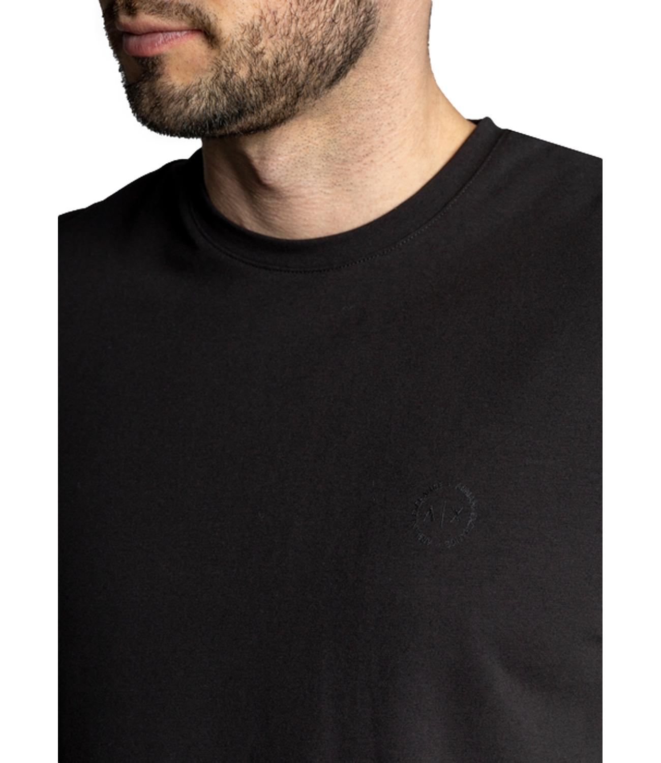 T-shirt Armani Exchange nera da uomo