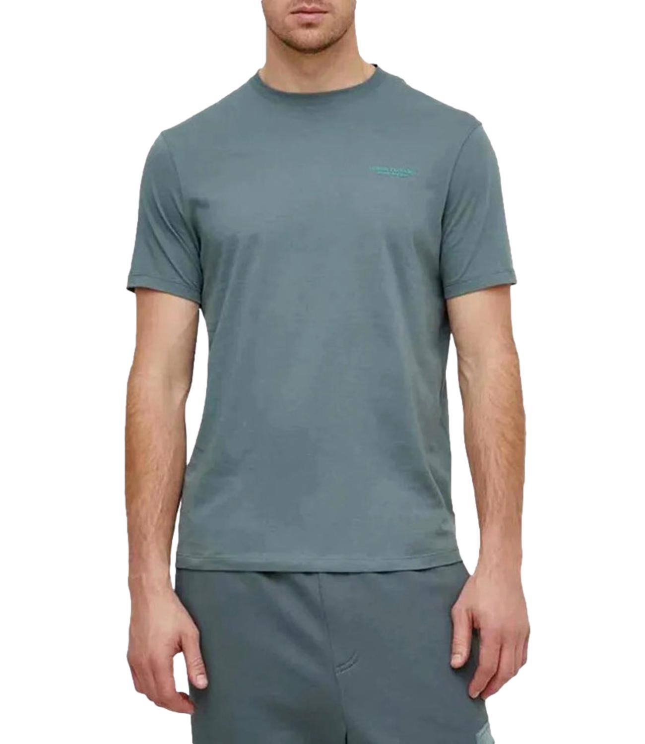 T-shirt Armani Exchange verde militare