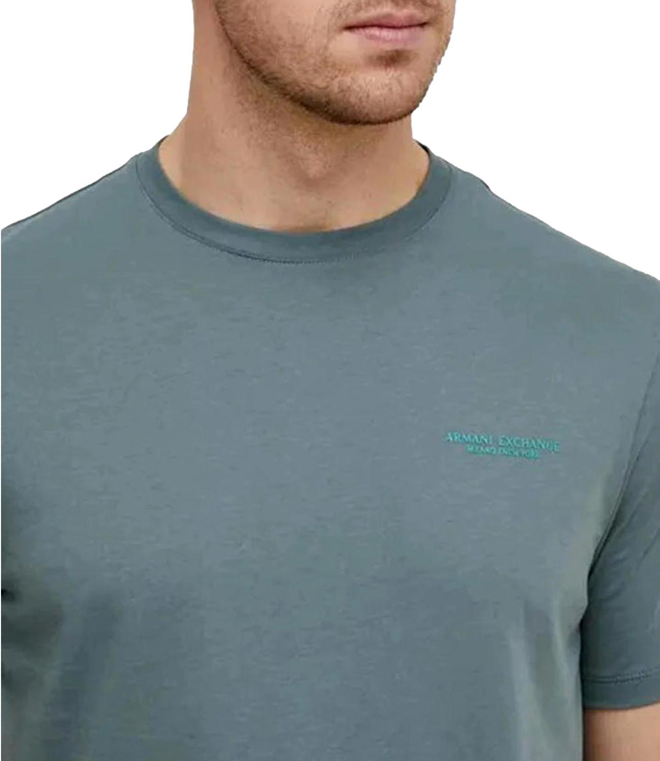 T-shirt Armani Exchange verde militare