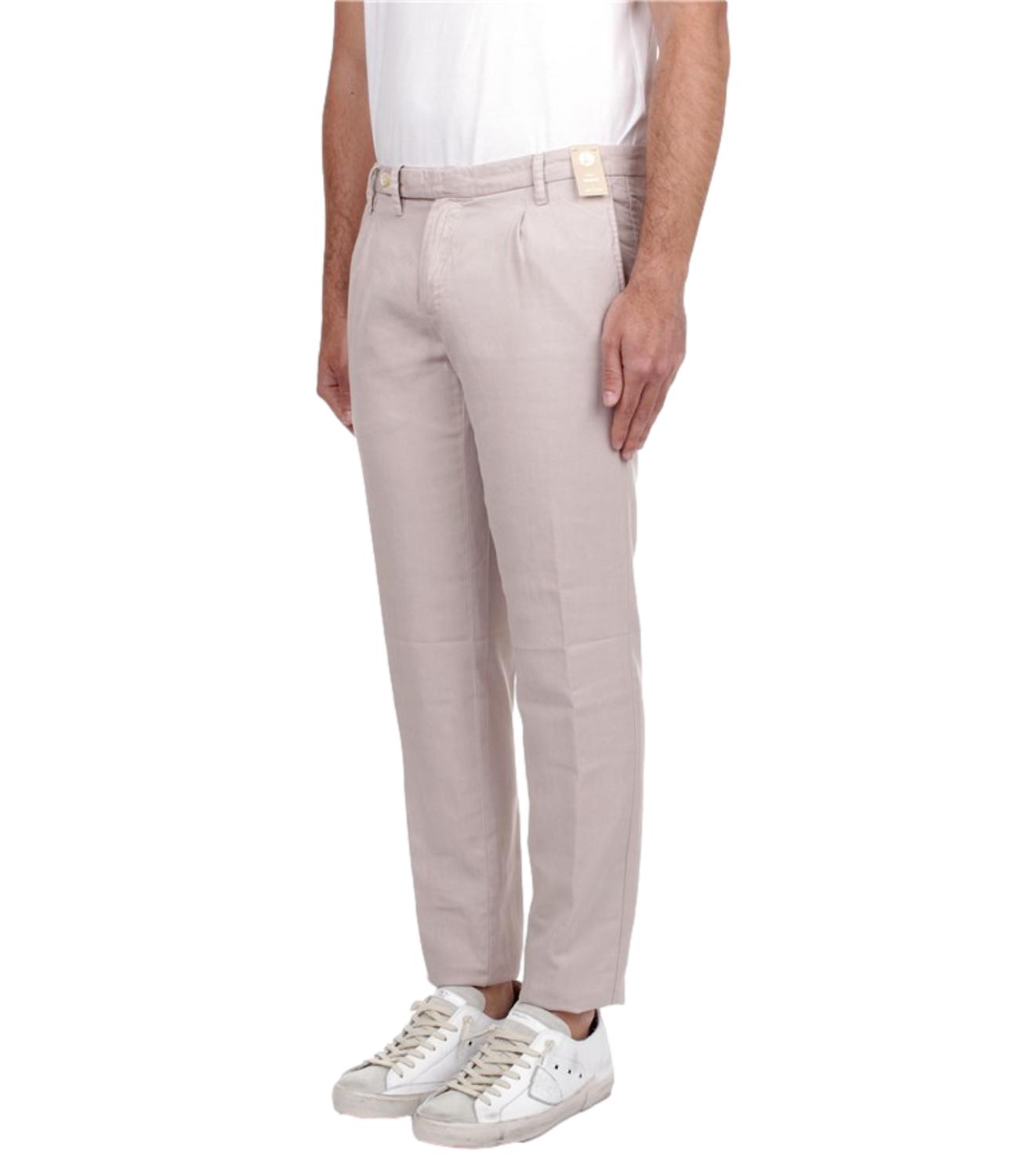 Pantalone ATPCO beige lino SASA