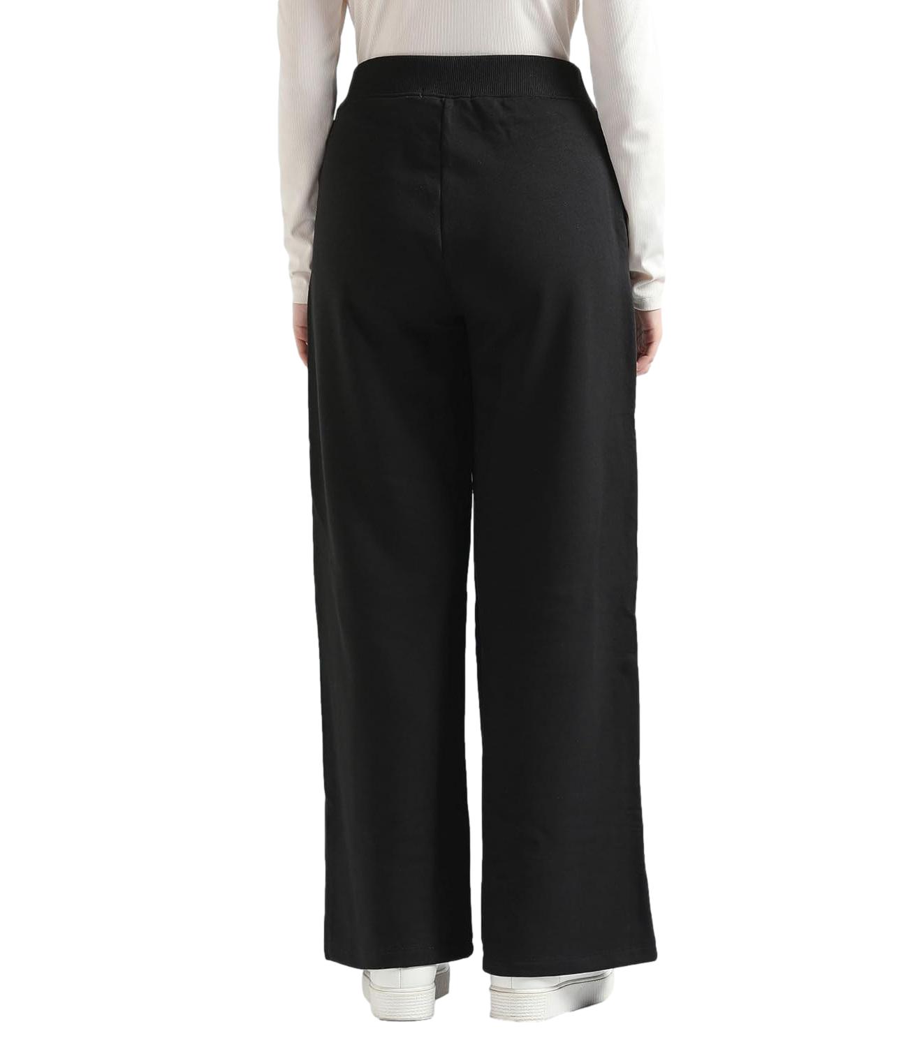 Pantalone Calvin Klein donna a zampa nero