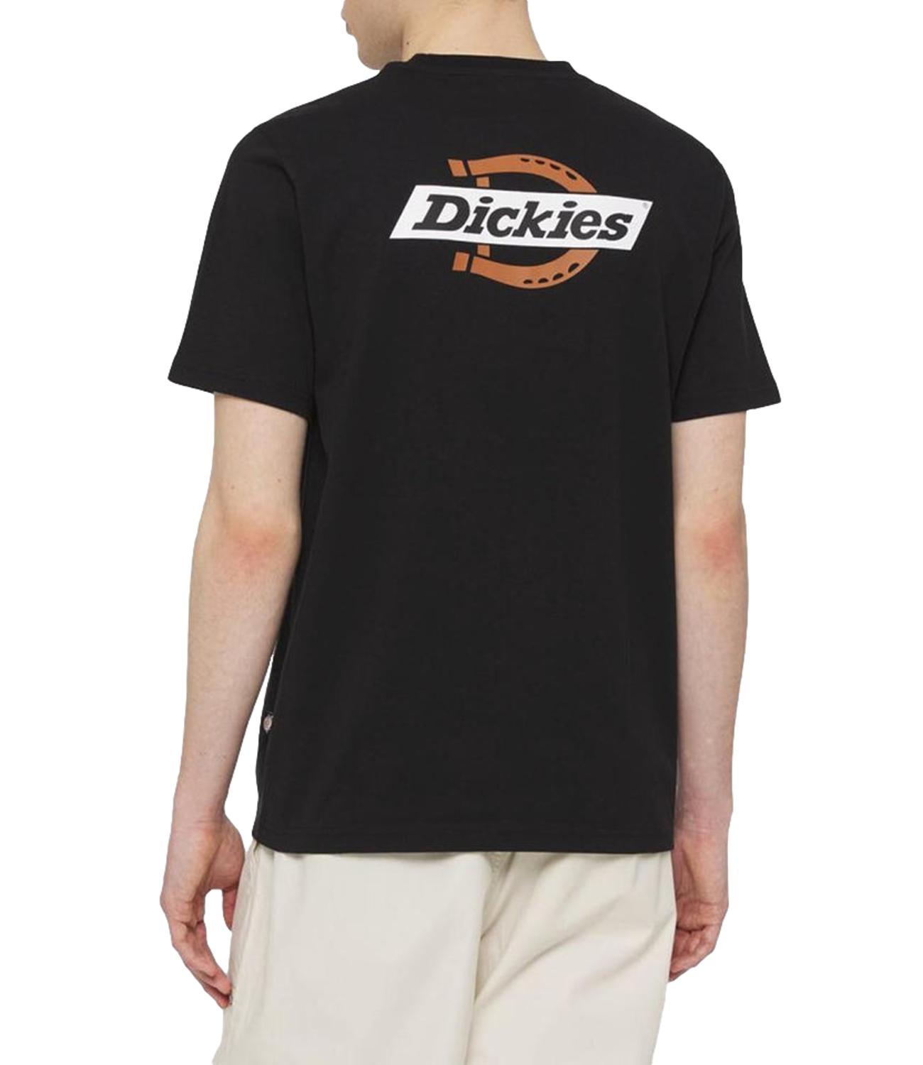 T-shirt Dickies nera mocha Ruston