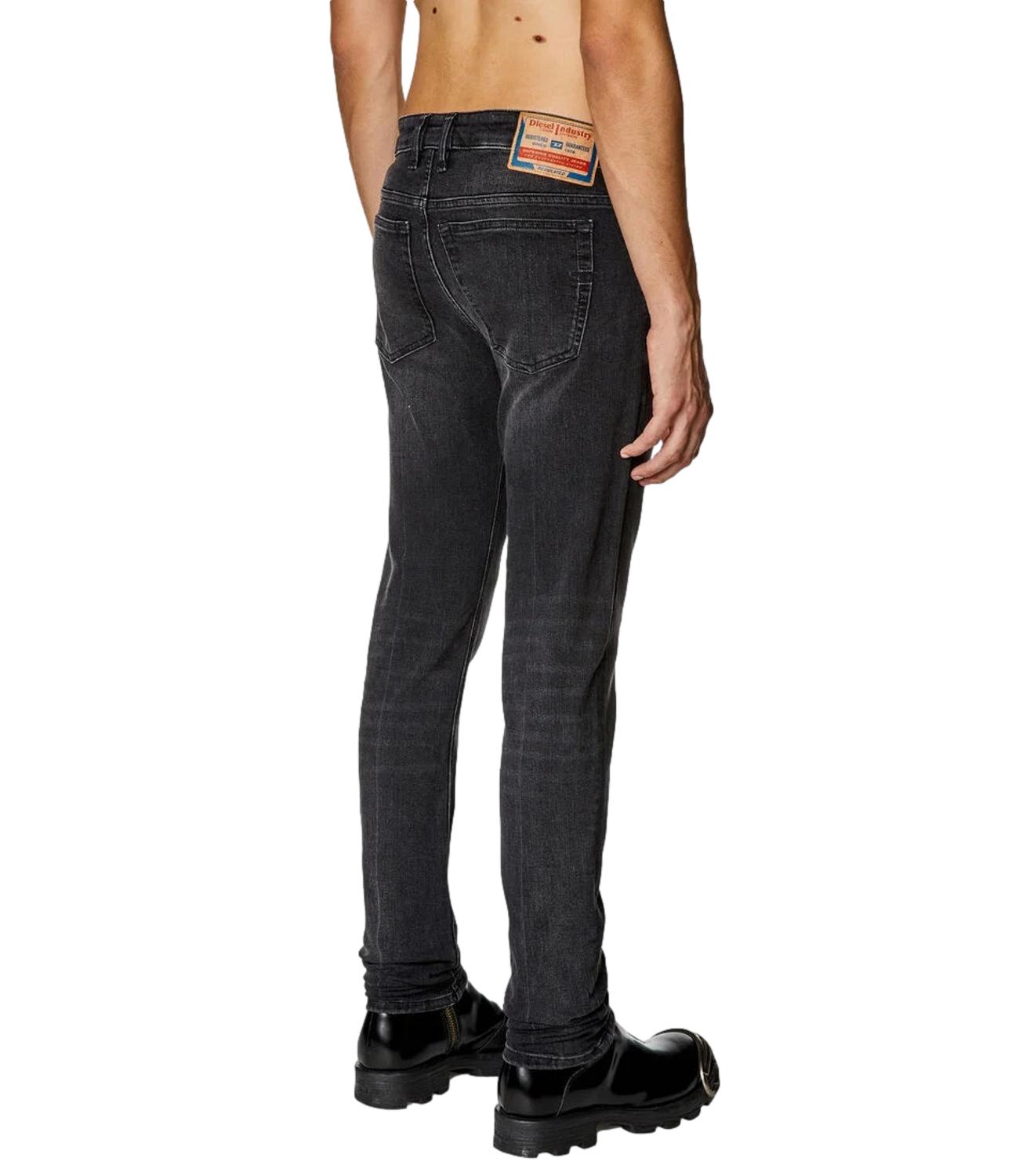 Diesel Skinny Jeans nero uomo Sleenker