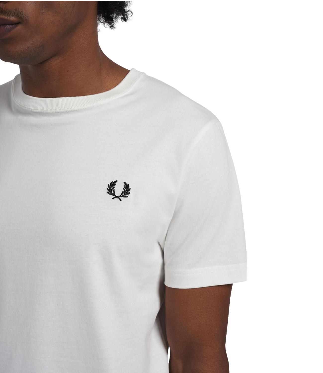 Fred Perry t-shirt bianca Crew neck