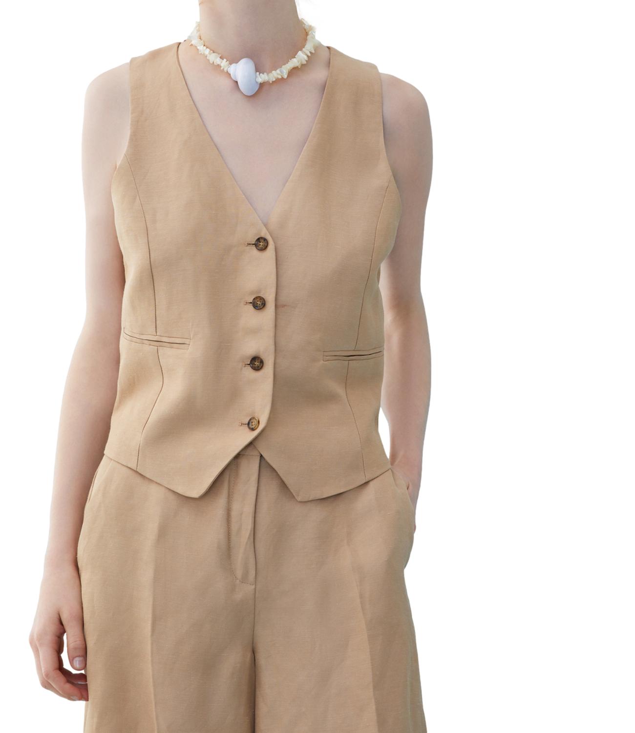 Iblues gilet ANGY beige donna
