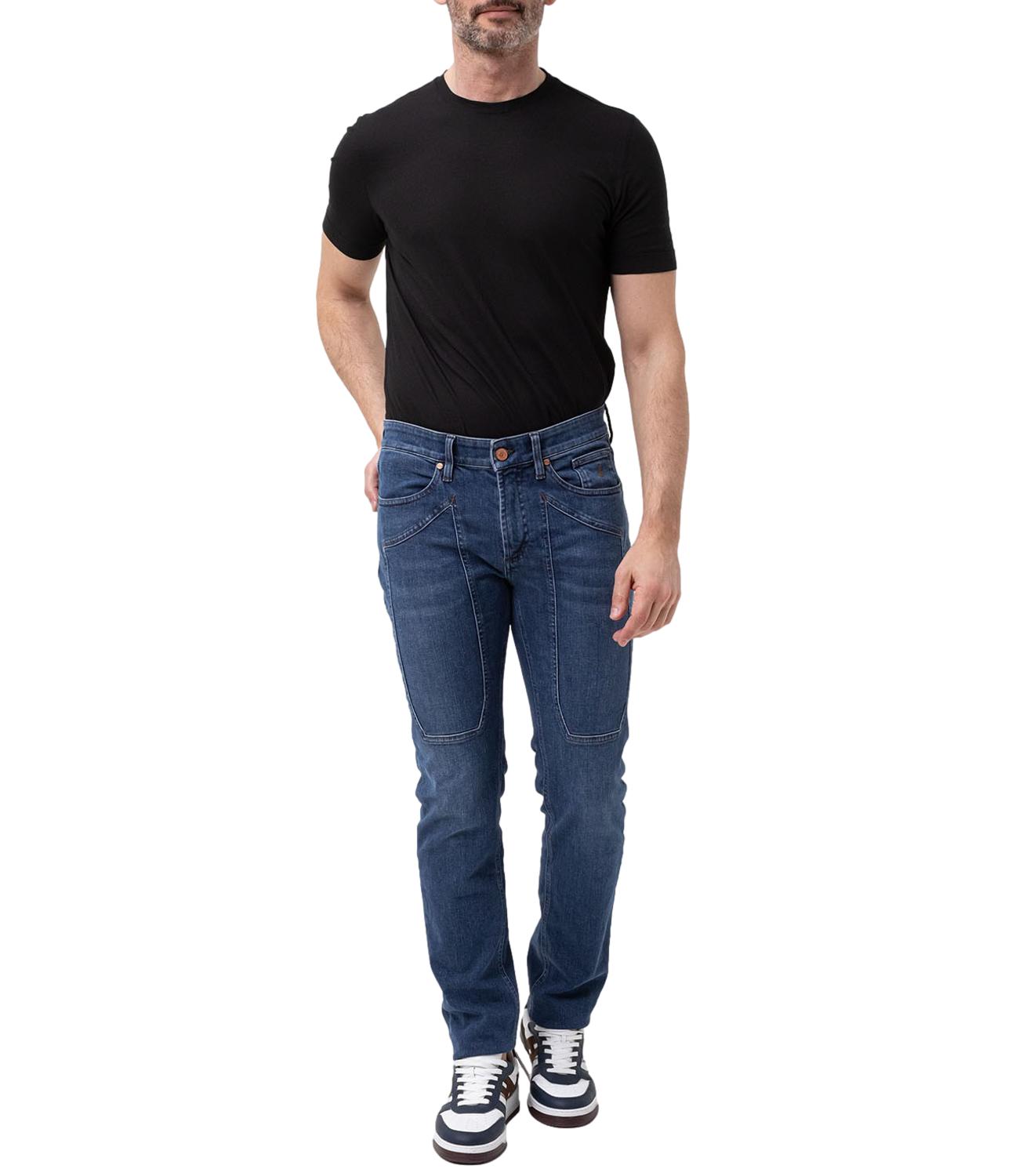 Jeckerson jeans denim medio chiaro