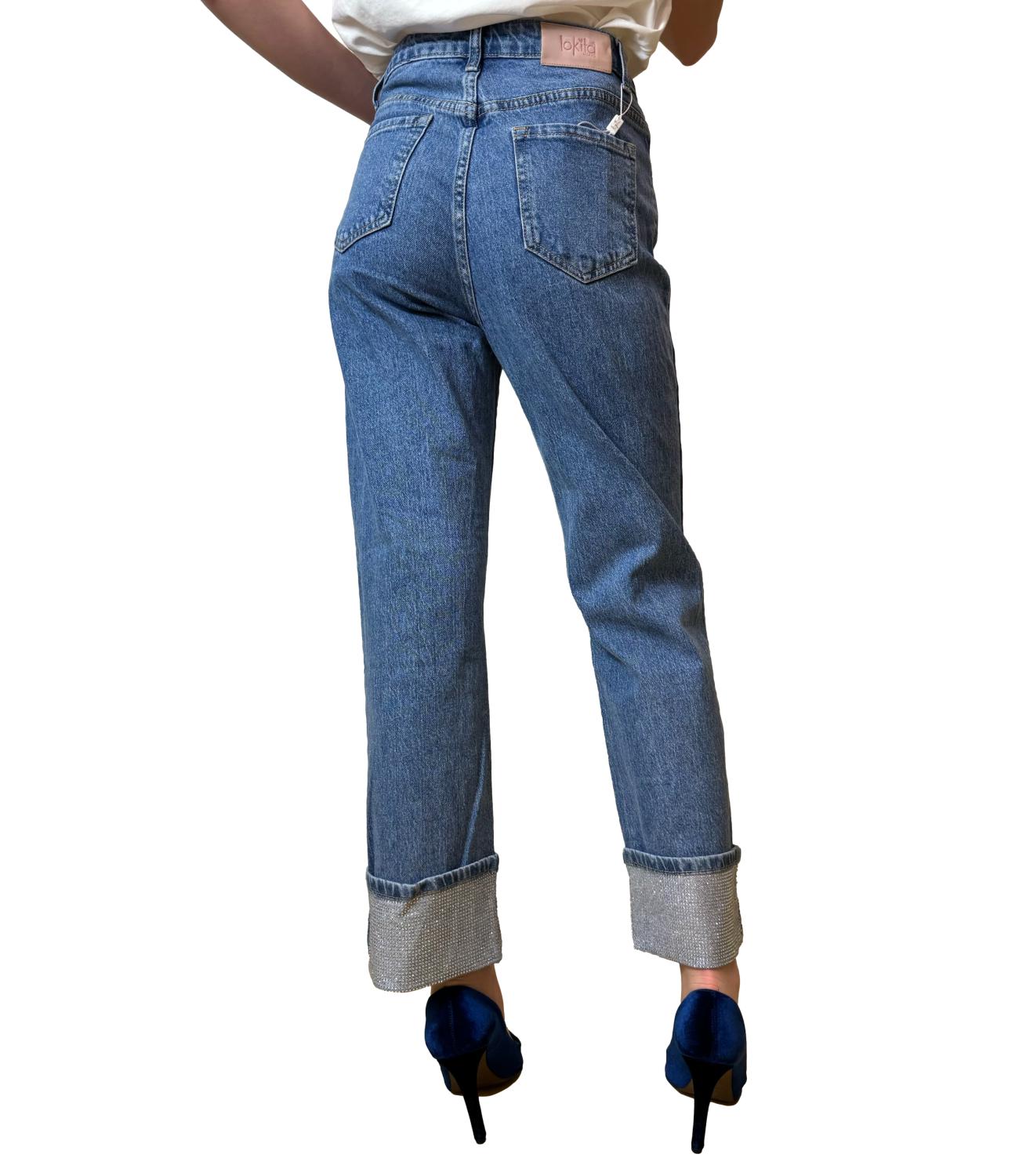 Lokita jeans blu donna