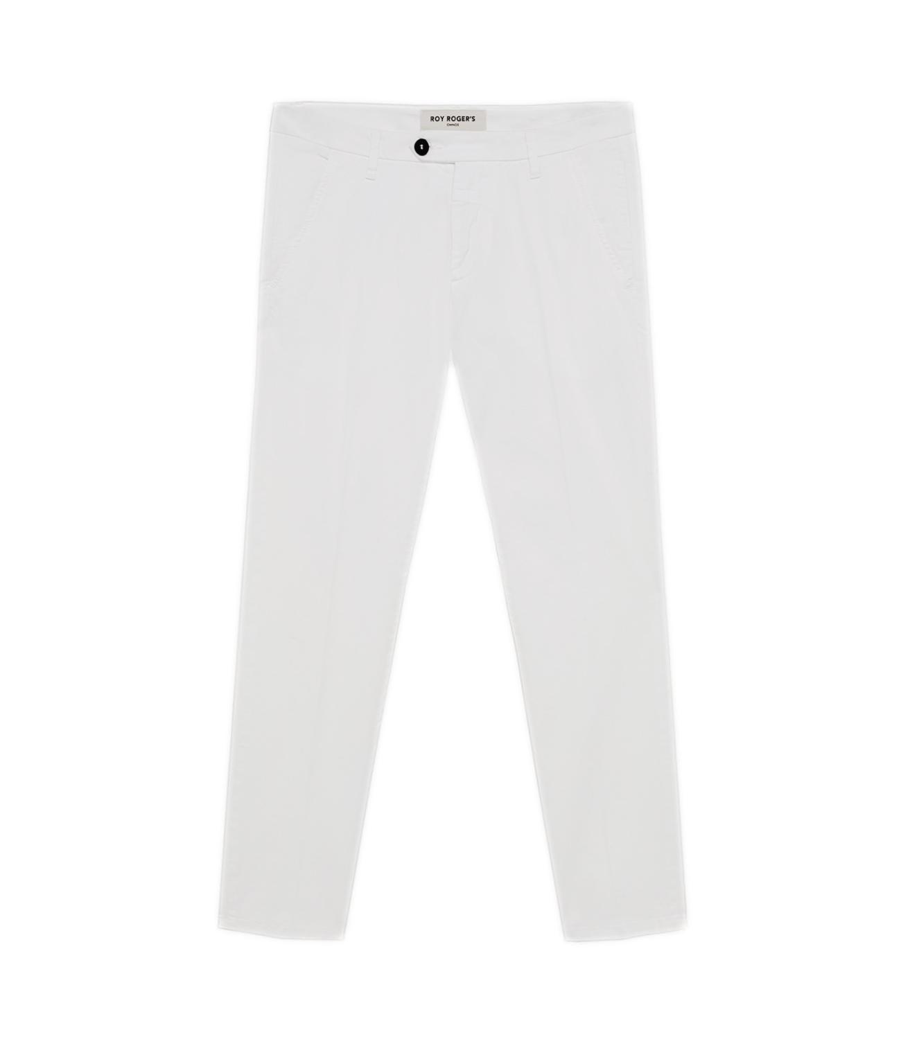 Roy roger's pantalone New Rolf bianco