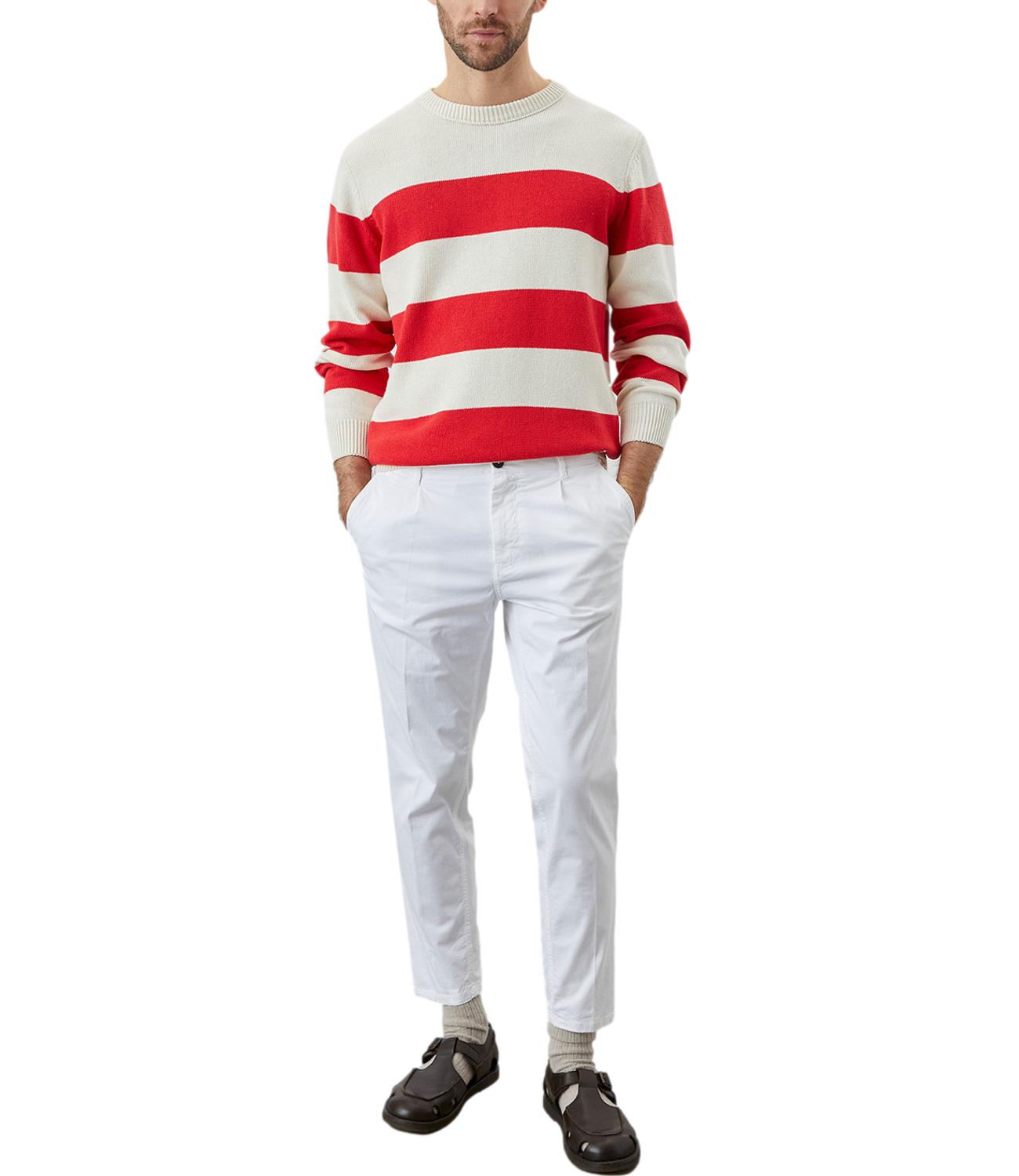 Roy Roger's pantalone bianco uomo Chino Smart