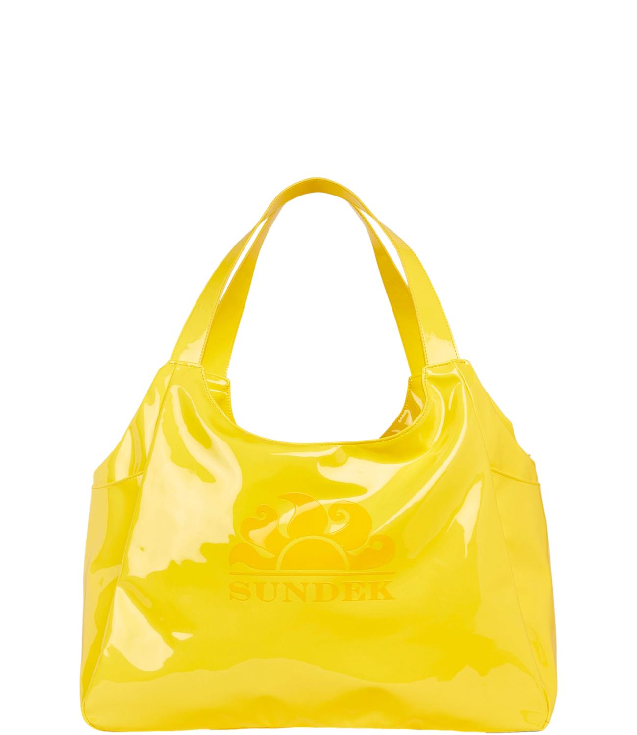 Sundek Bag borsa gialla lucida Chel