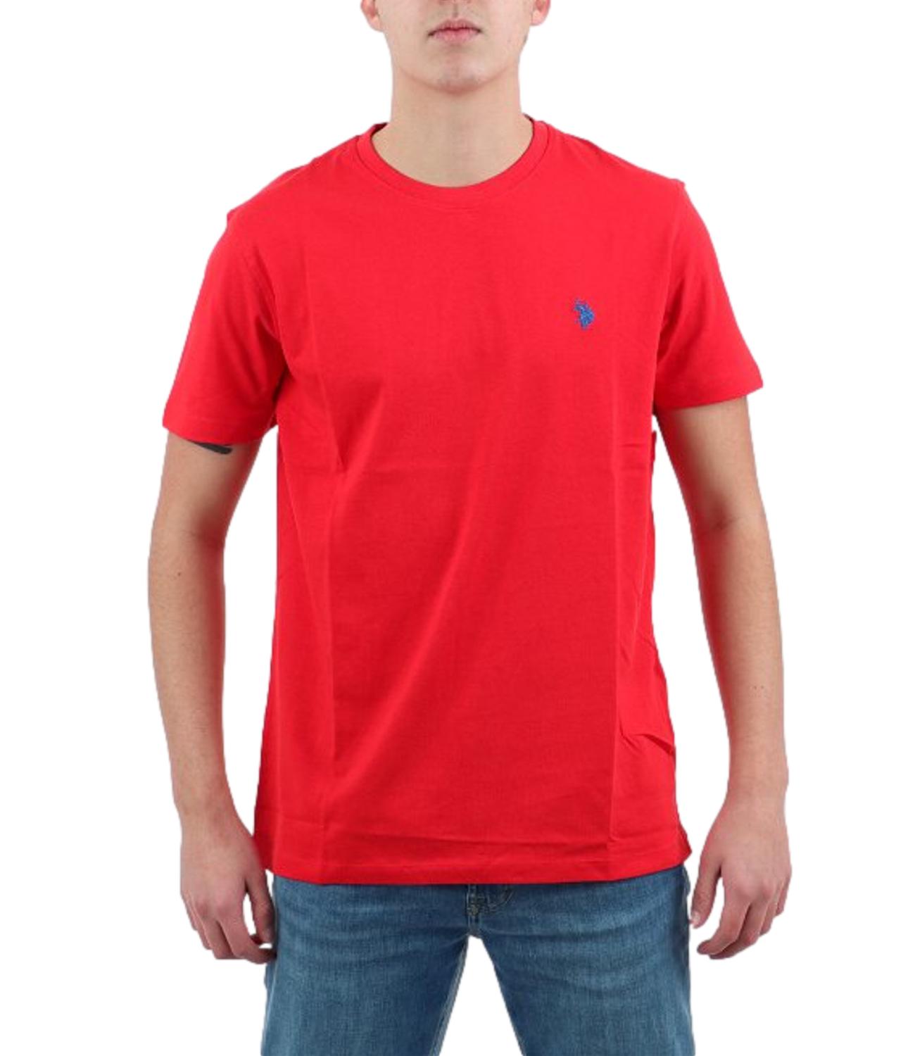 T-shirt U.S. Polo Assn girocollo rosso