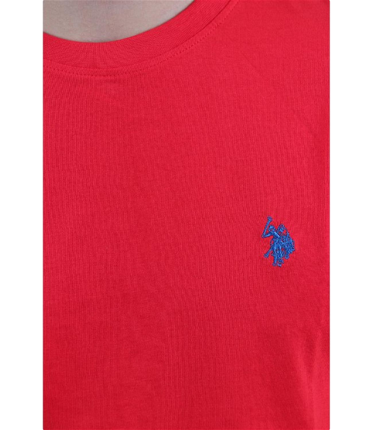 T-shirt U.S. Polo Assn girocollo rosso