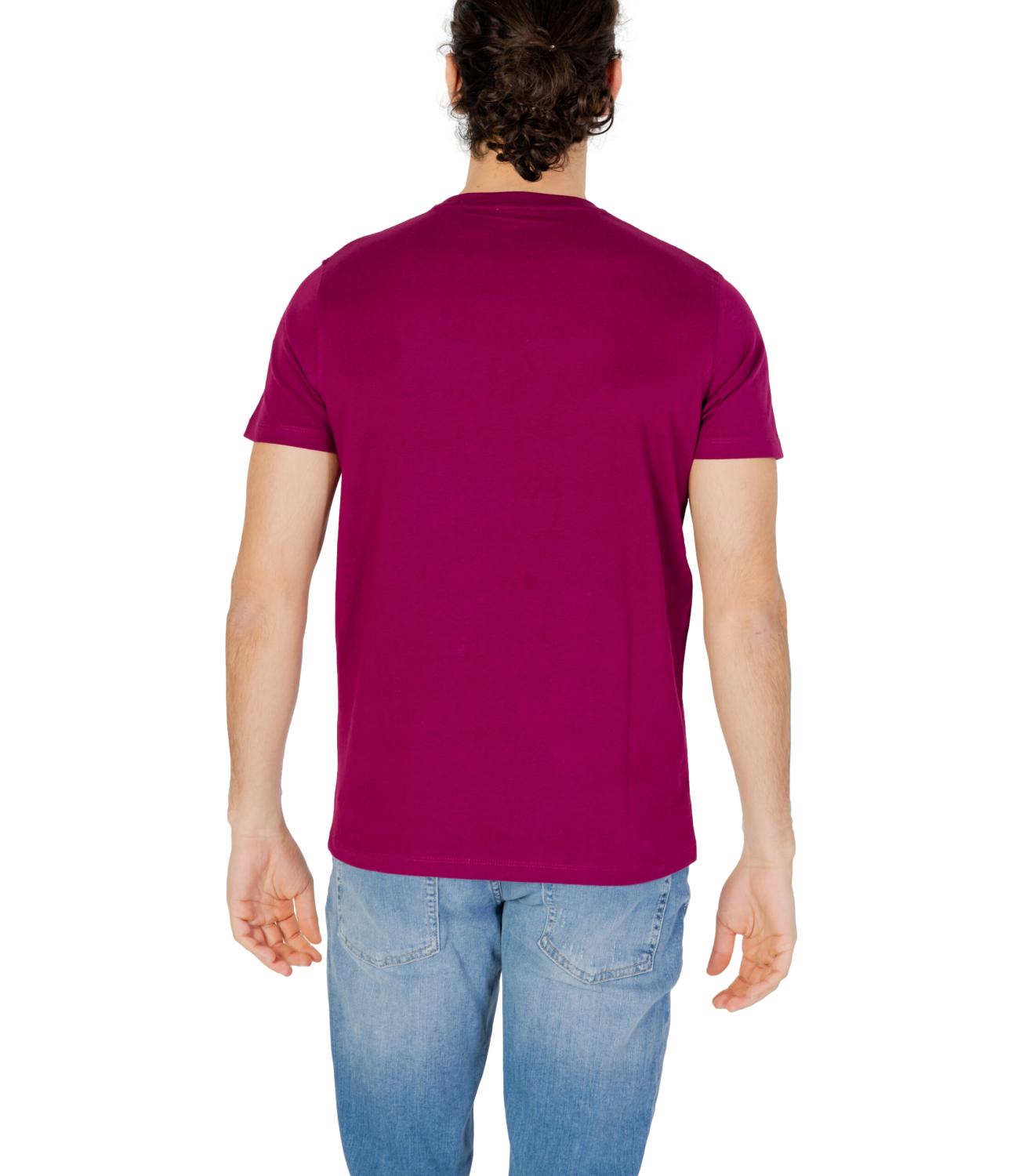 T-shirt U.S. Polo Assn girocollo prugna