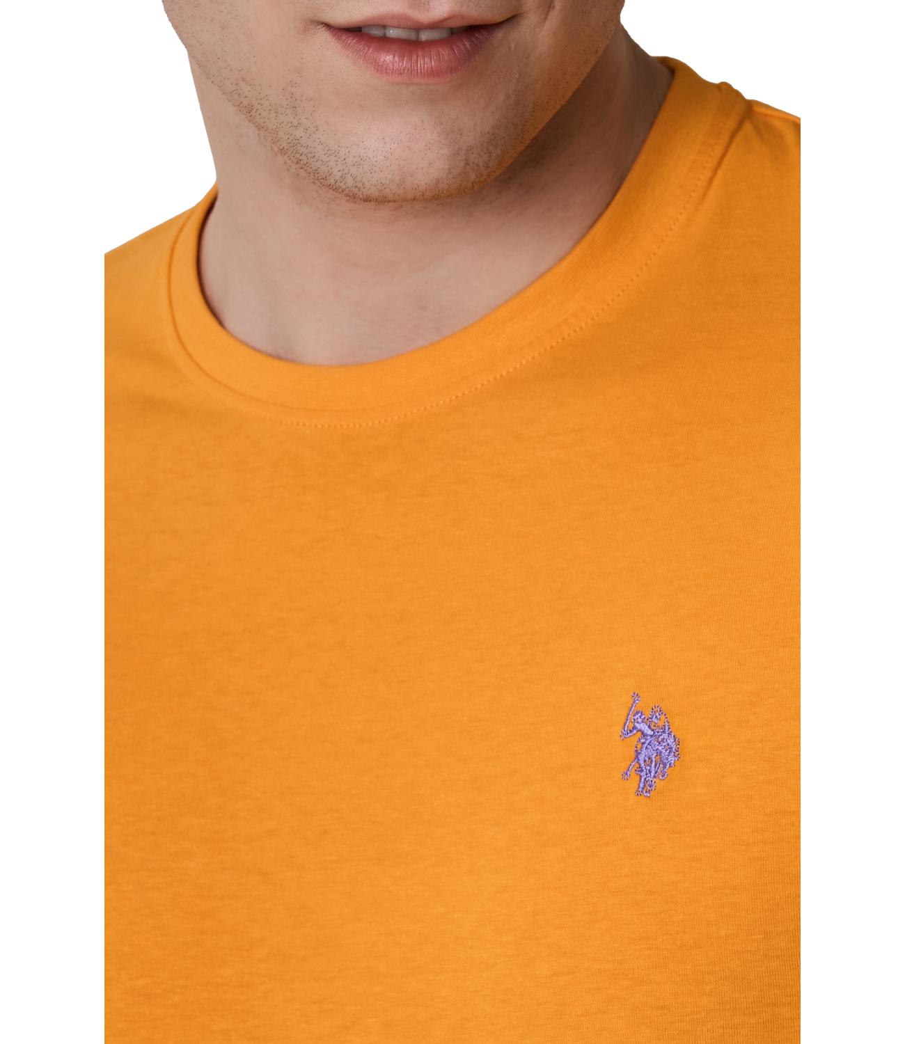 T-shirt U.S. Polo Assn girocollo arancio