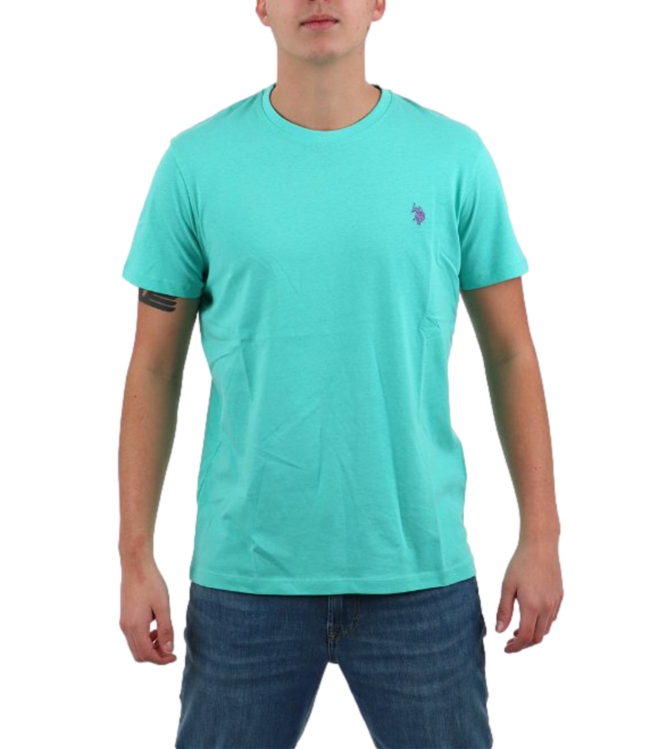 T-shirt U.S. Polo Assn girocollo turchese
