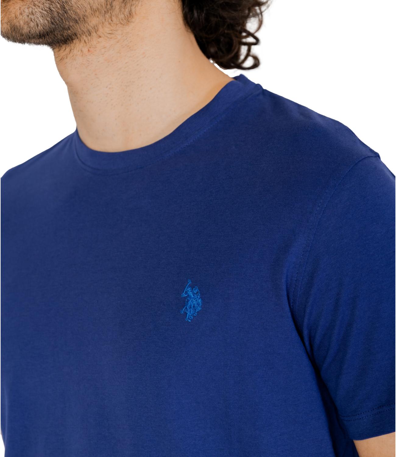 T-shirt U.S. Polo Assn girocollo blu