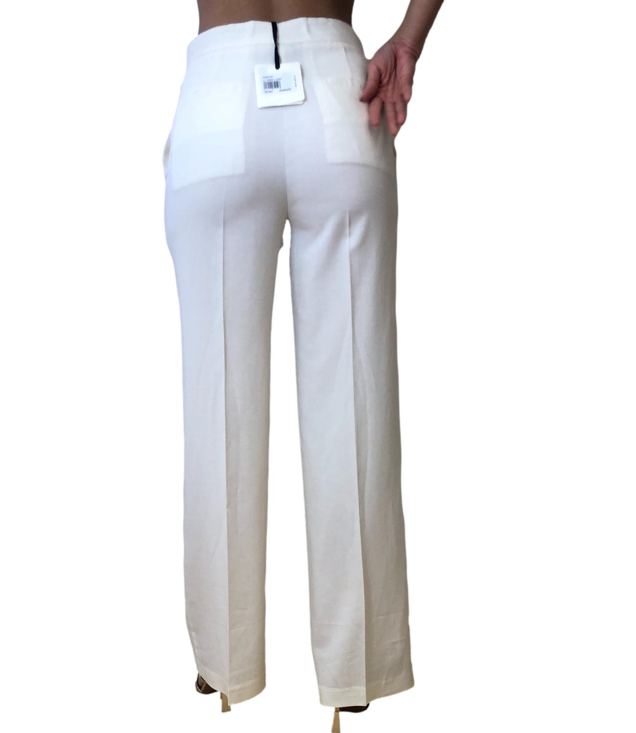 Vicolo Pantalone Bianco Donna