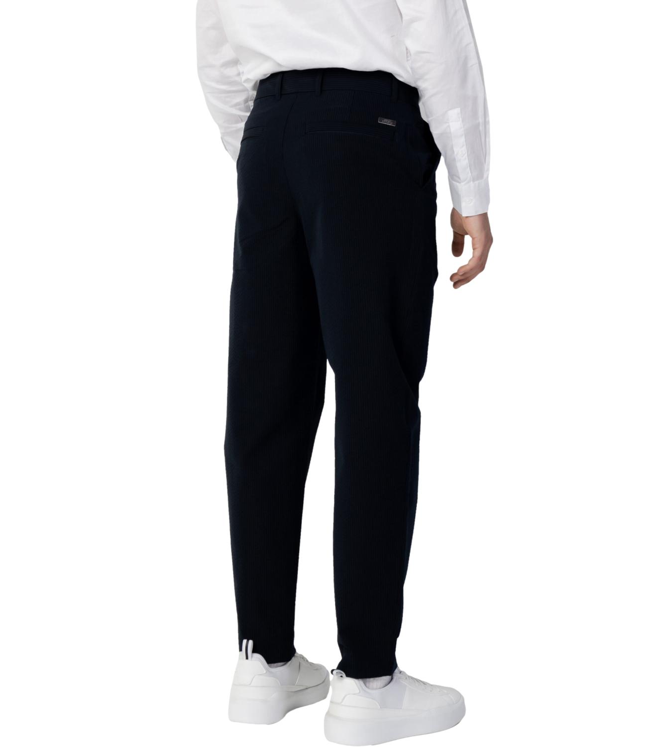 Pantalone AX blu in cotone