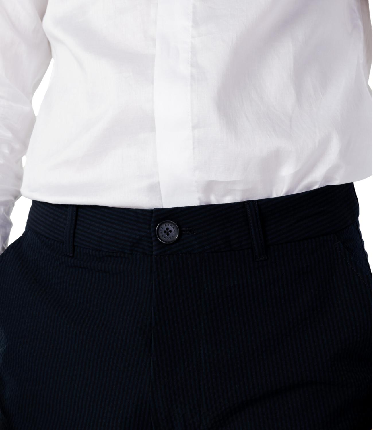 Pantalone AX blu in cotone