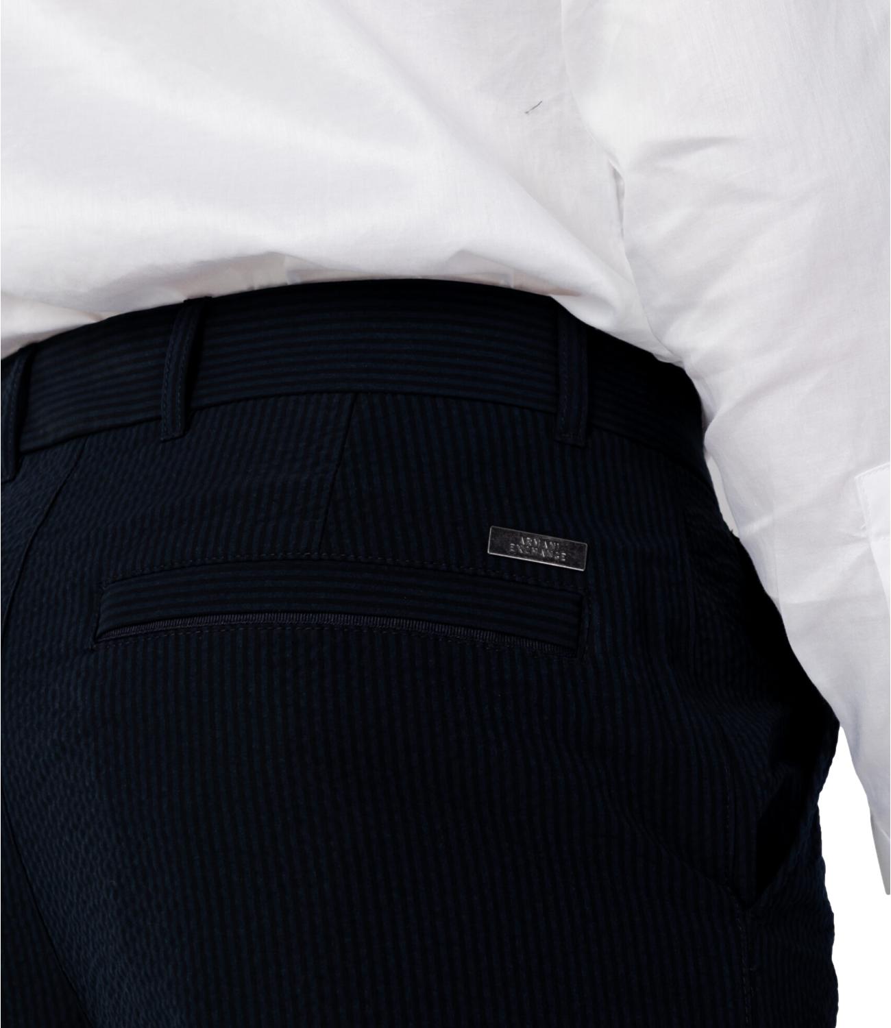 Pantalone AX blu in cotone