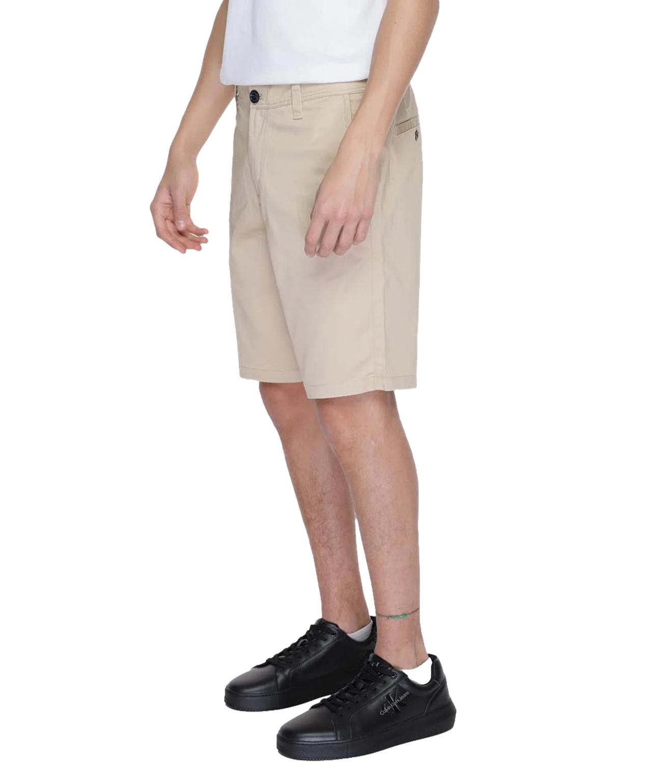 Armani Exchange Bermuda plaza taupe in cotone rasato