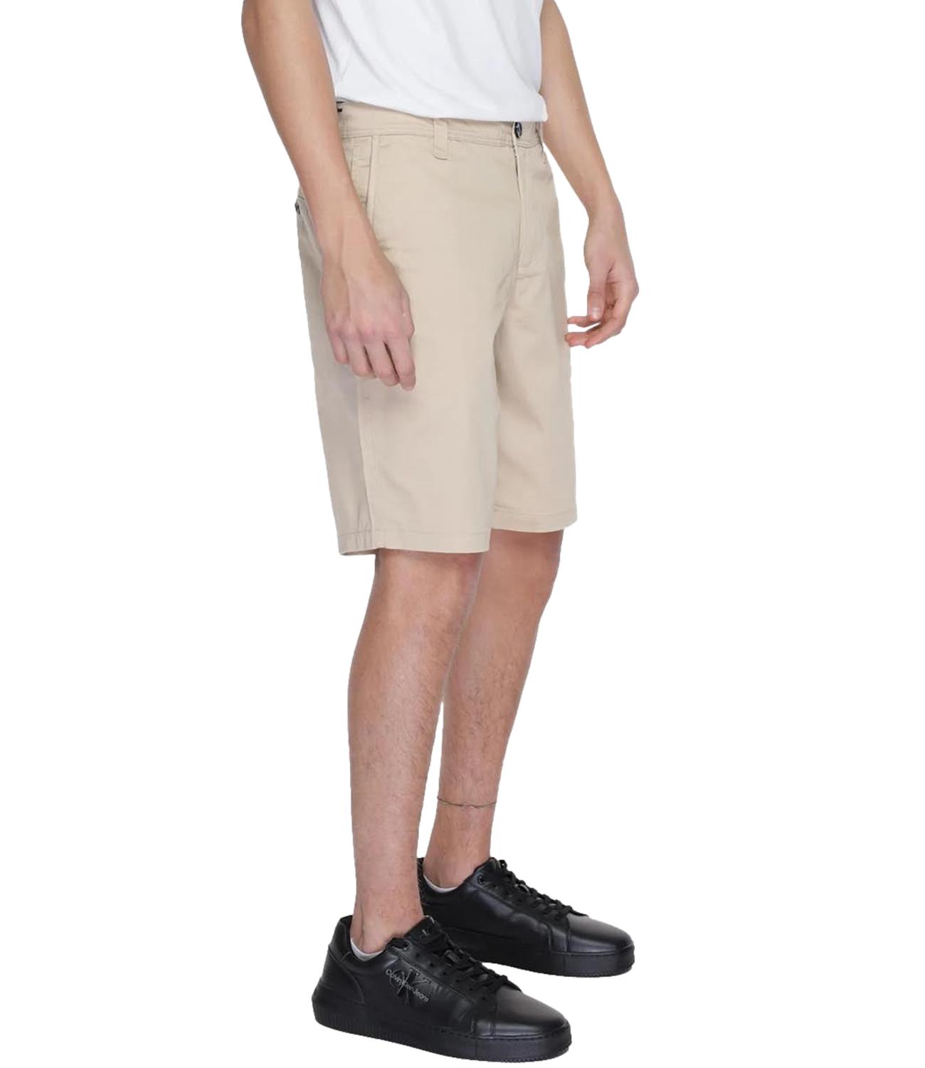 Armani Exchange Bermuda plaza taupe in cotone rasato
