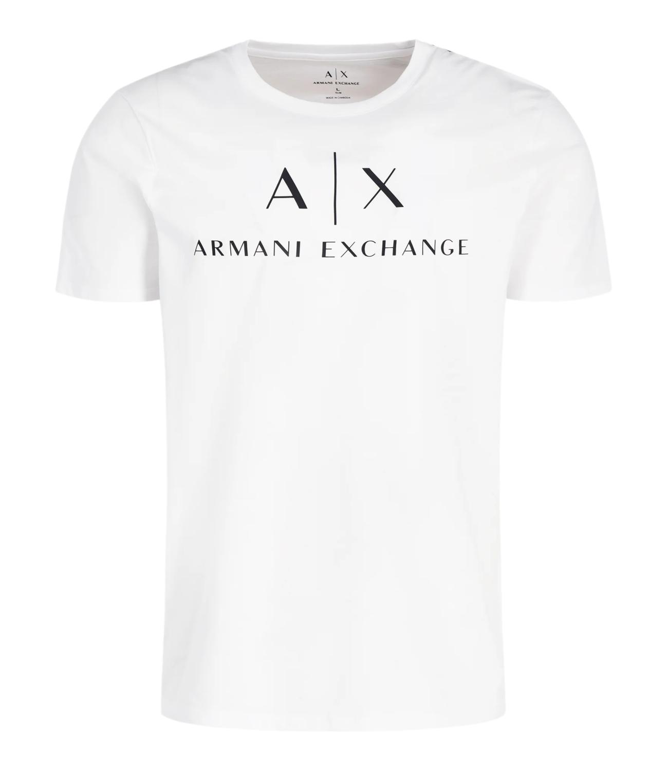 T-shirt bianca logo AX