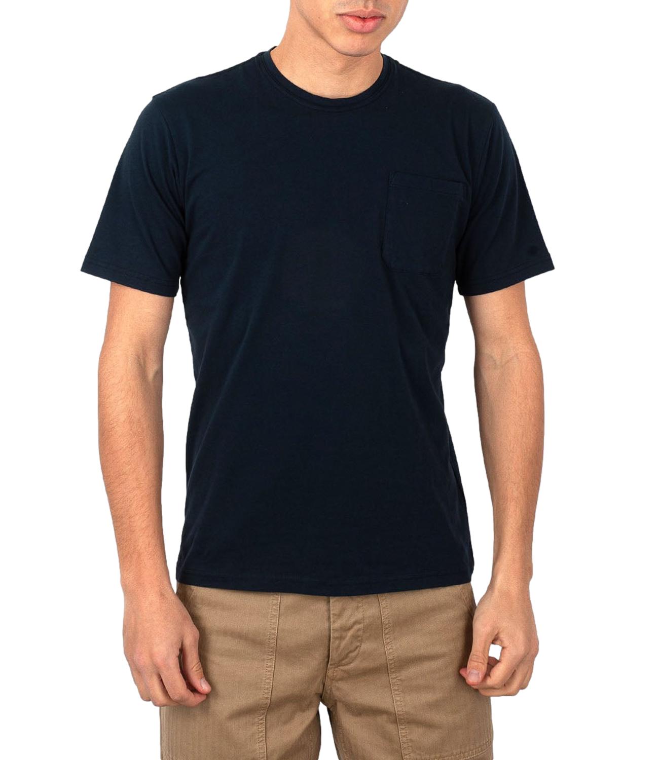 T-shirt blu Aspesi