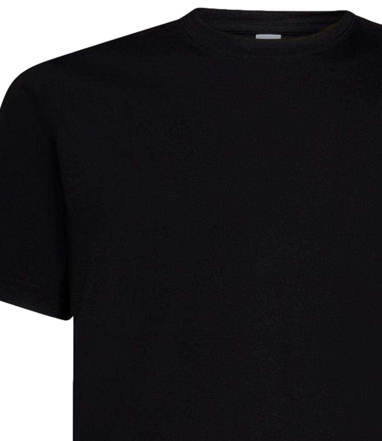 T-shirt nera Aspesi