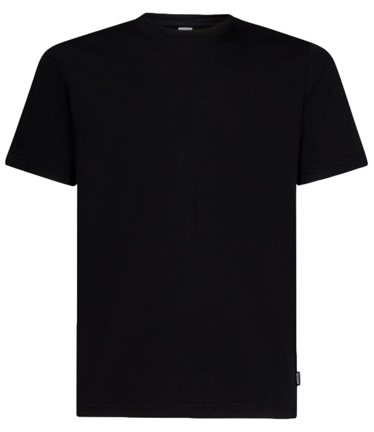T-shirt nera Aspesi