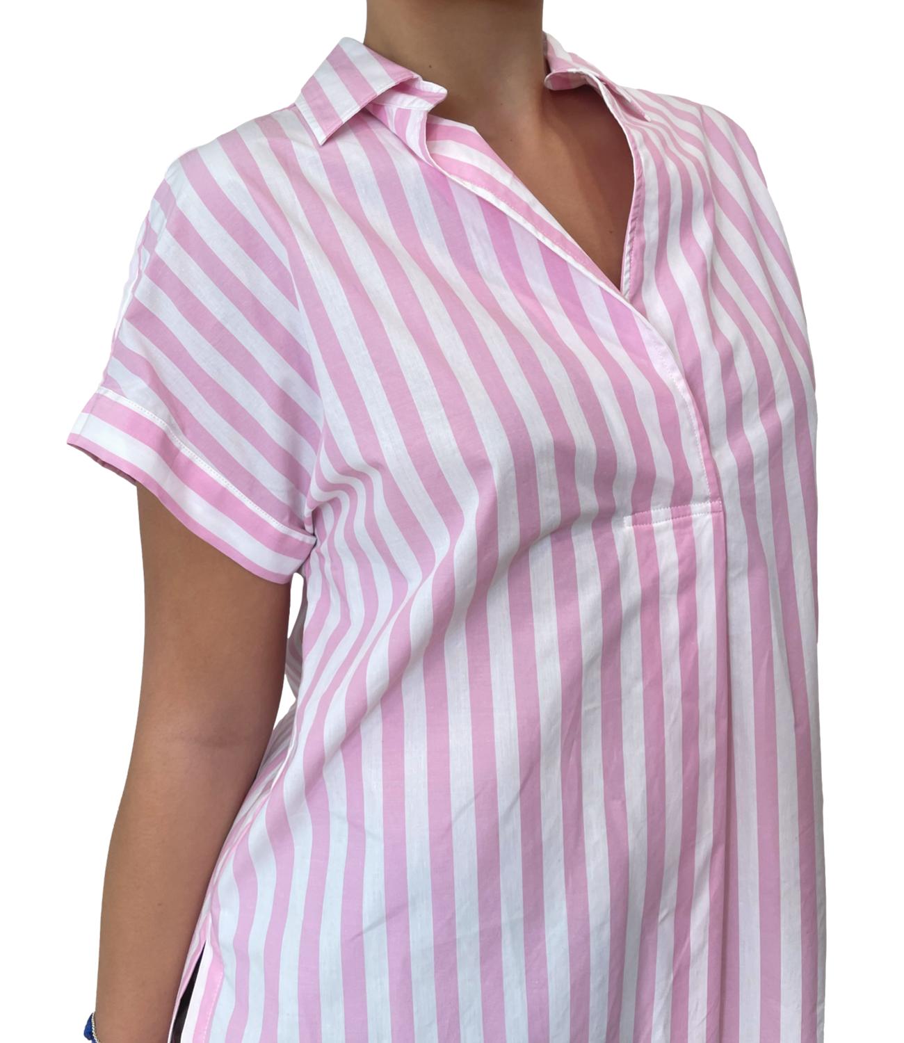 Aspesi Camicia Top Mod.5654 Rosa Donna