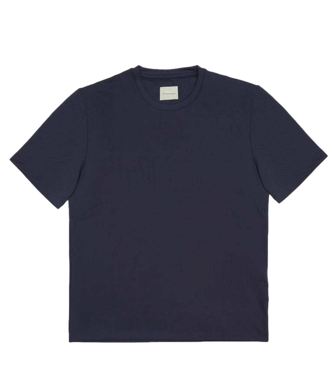 T-Shirt uomo AT.P.CO in tessuto tecnico blu