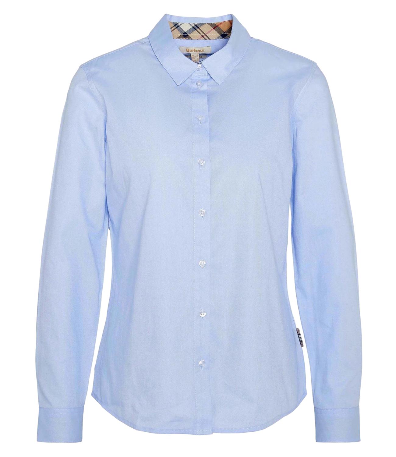 DERWENT SHIRT PALE BLUE/HESSIAN TARTAN