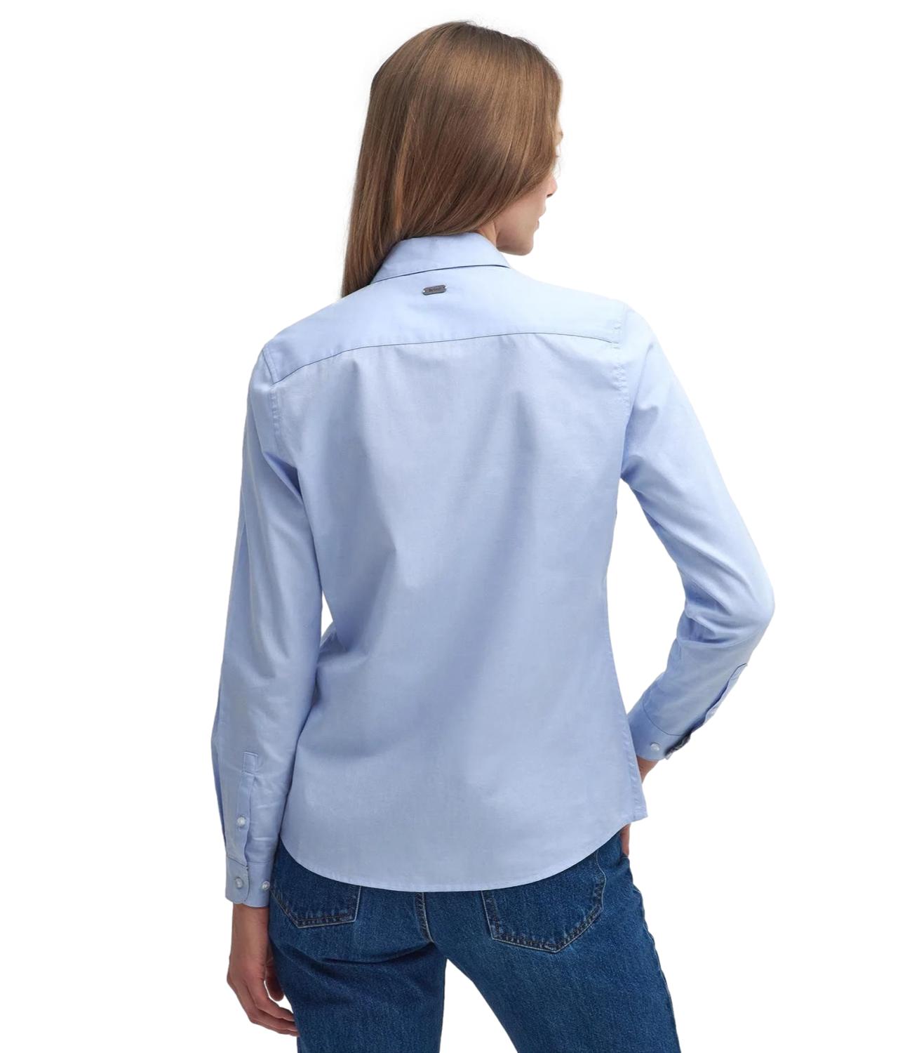 DERWENT SHIRT PALE BLUE/HESSIAN TARTAN
