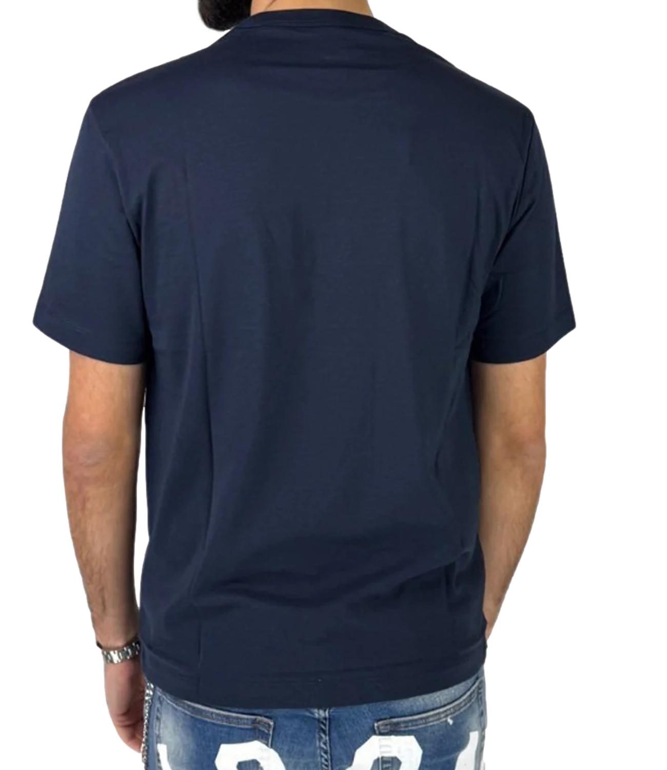 Blauer T-shirt Blu Uomo