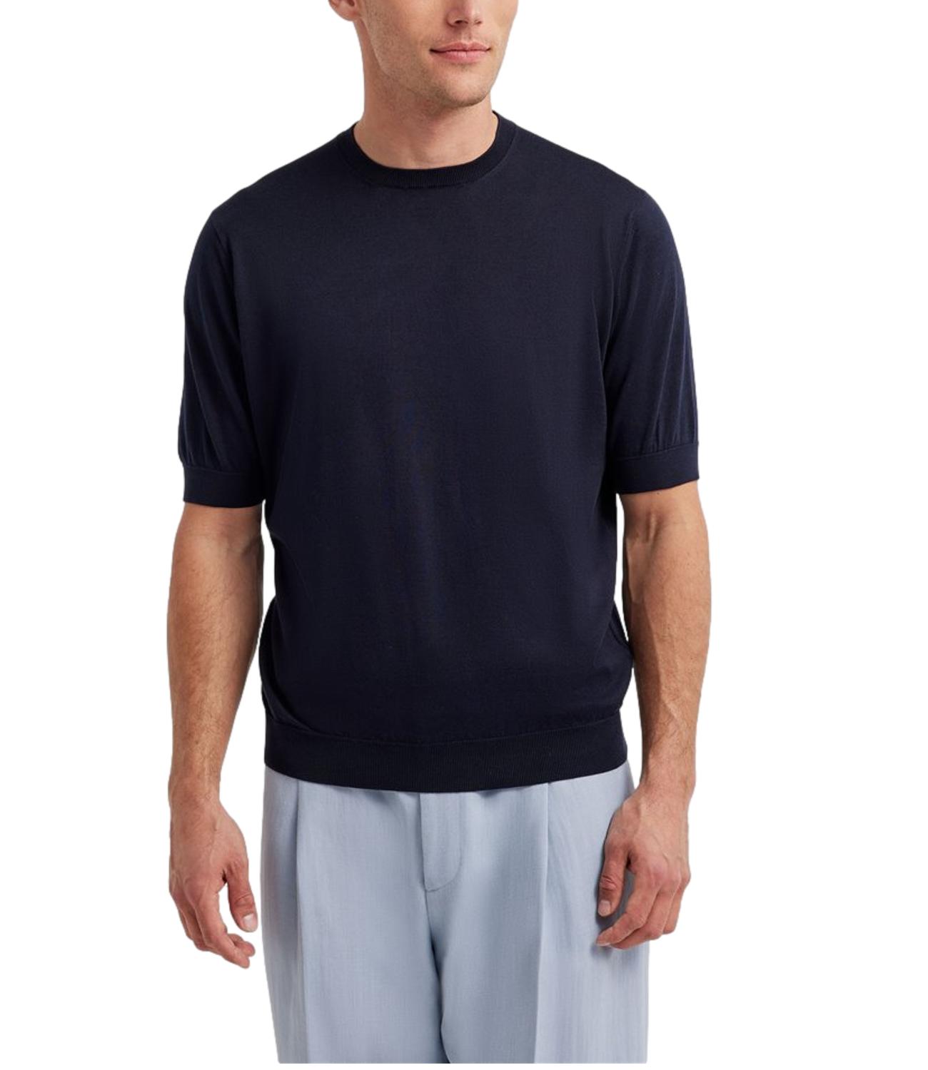 Maglia mezza manica Murphy blu