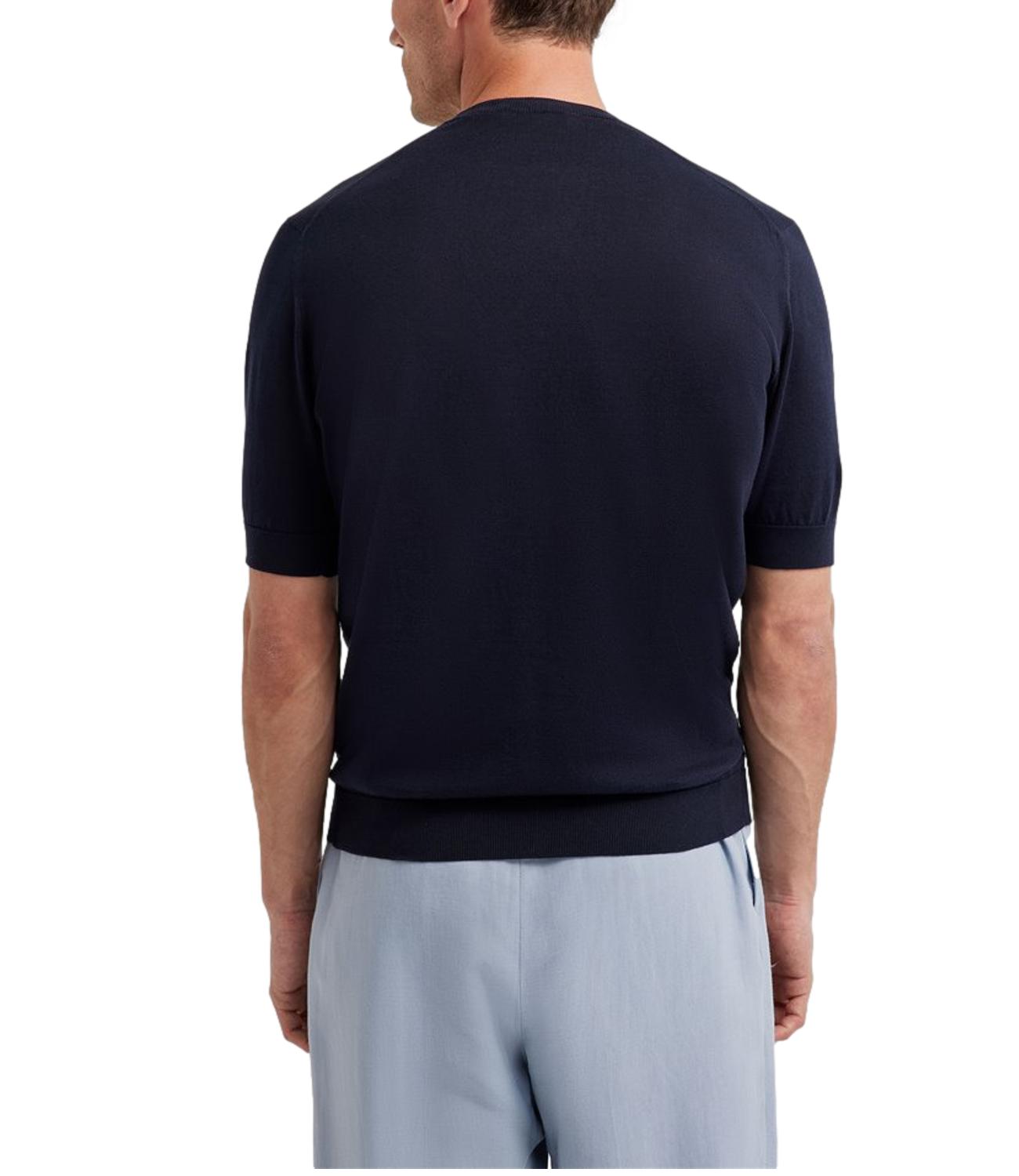 Maglia mezza manica Murphy blu