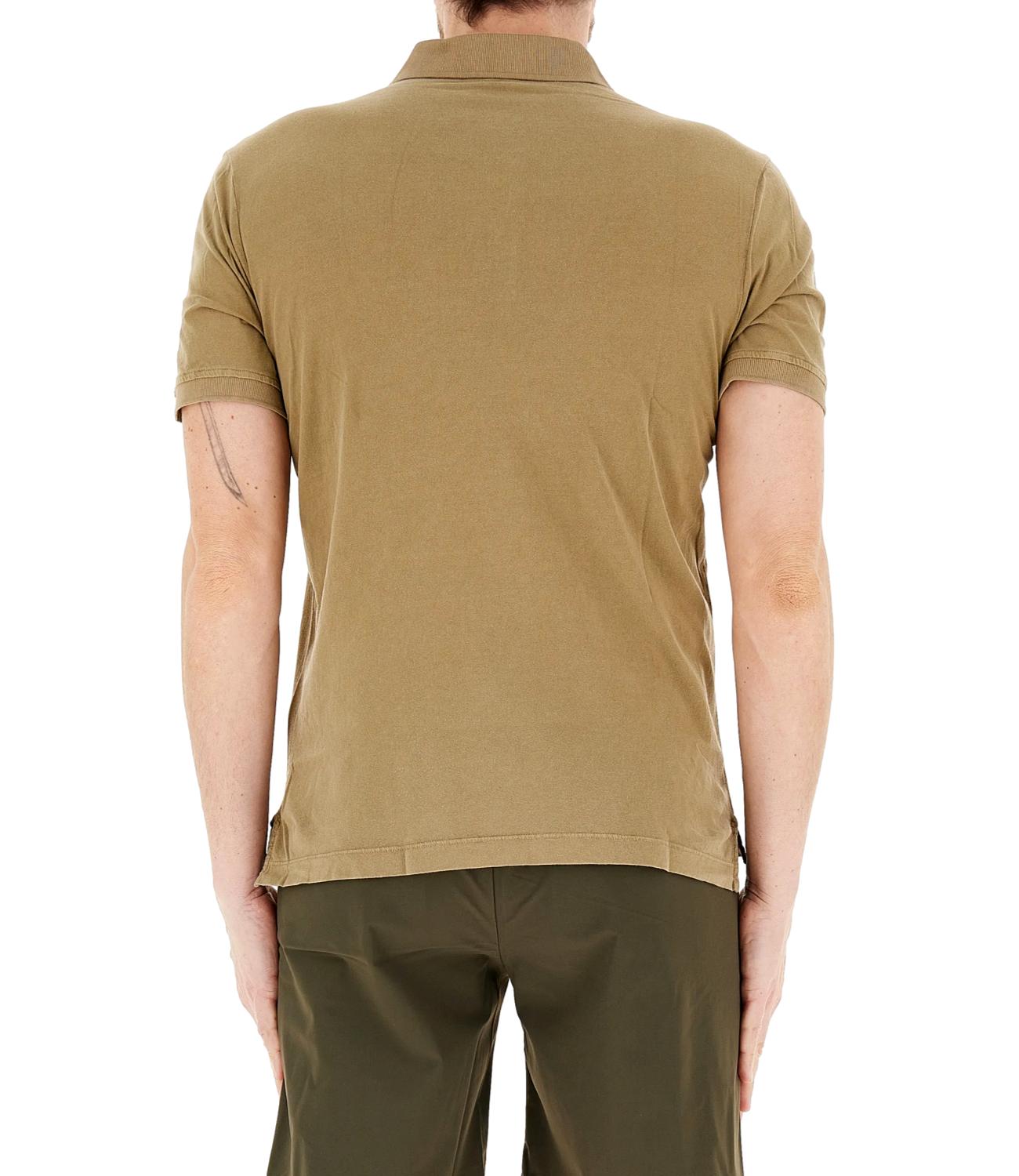 Polo Blauer tinta in capo beige