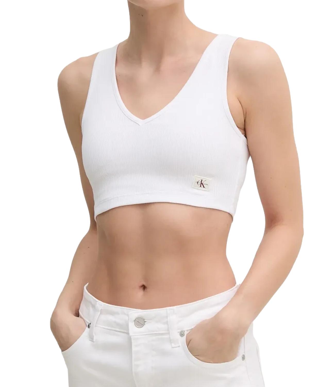 Calvin Klein Top Bianco Donna