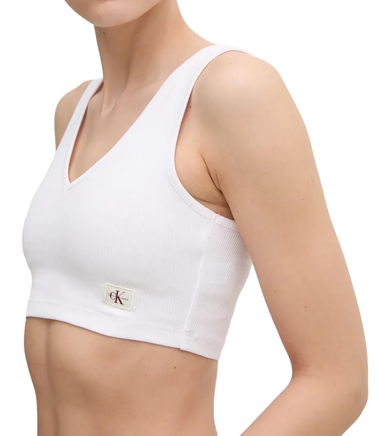 Calvin Klein Top Bianco Donna