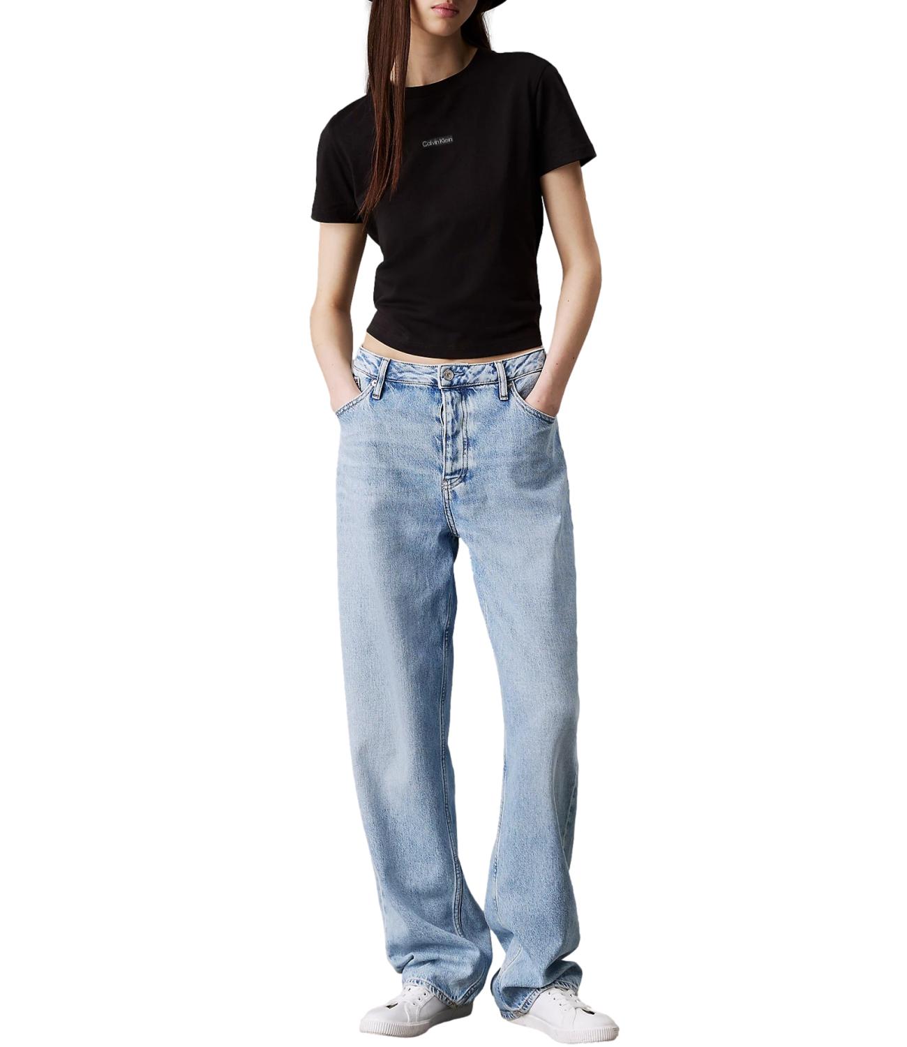 Calvin Klein T-shirt Nera Donna