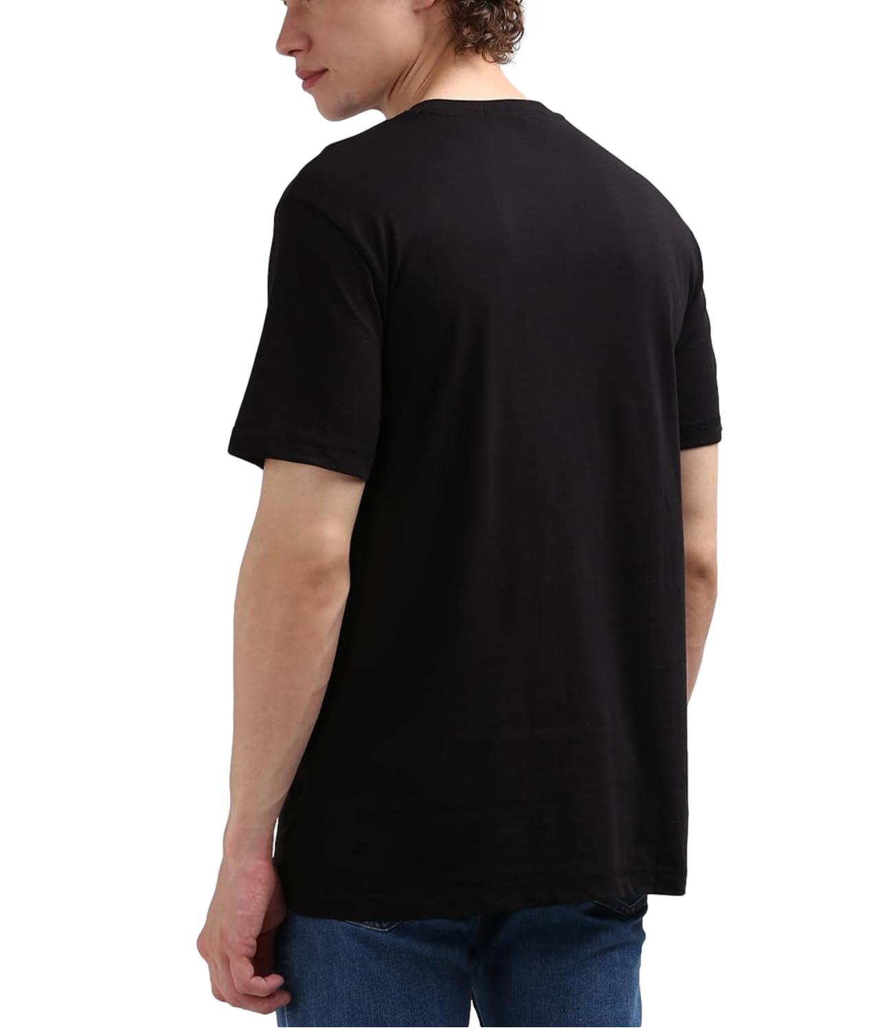 T-shirt Calvin Klein uomo nera con logo