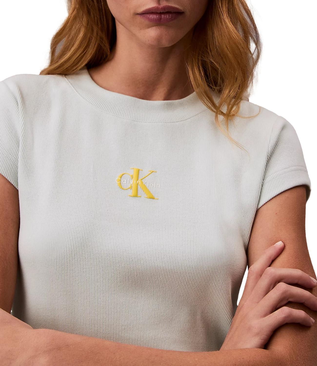 Calvin Klein T-shirt Sprout Green Donna
