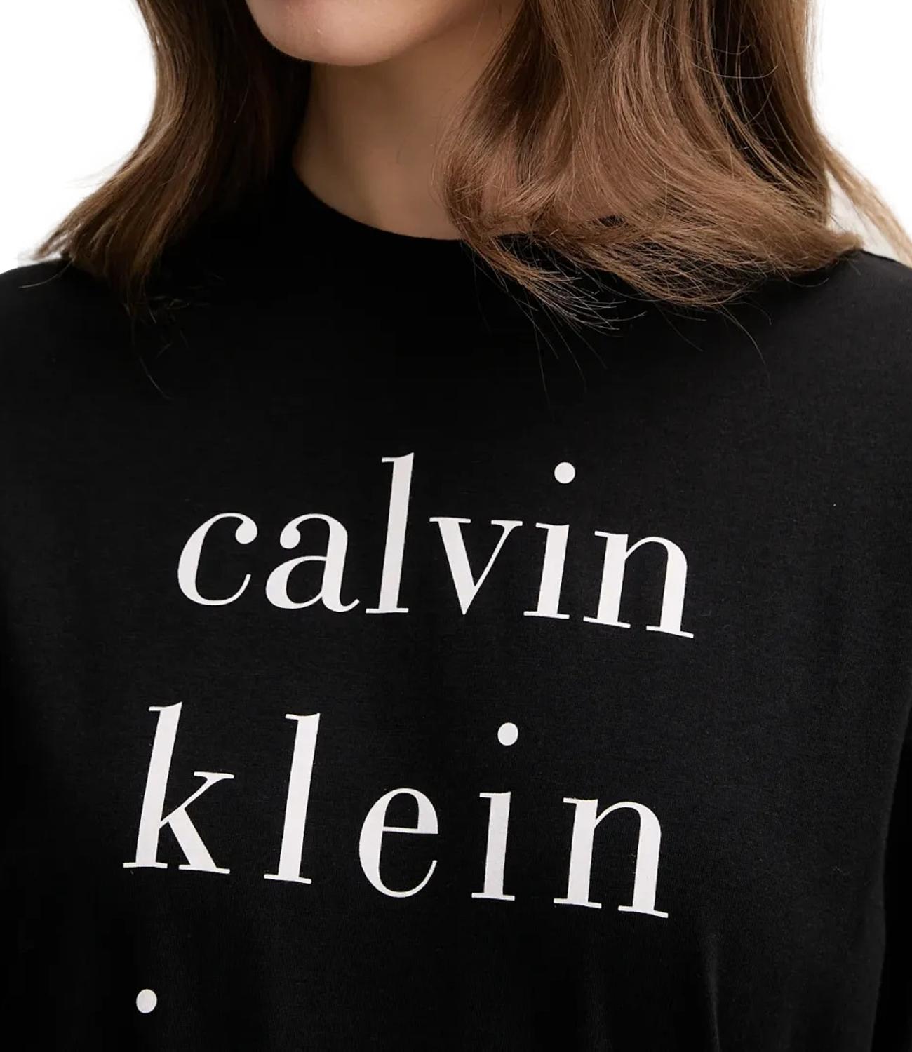 Calvin Klein T-shirt Nera Donna