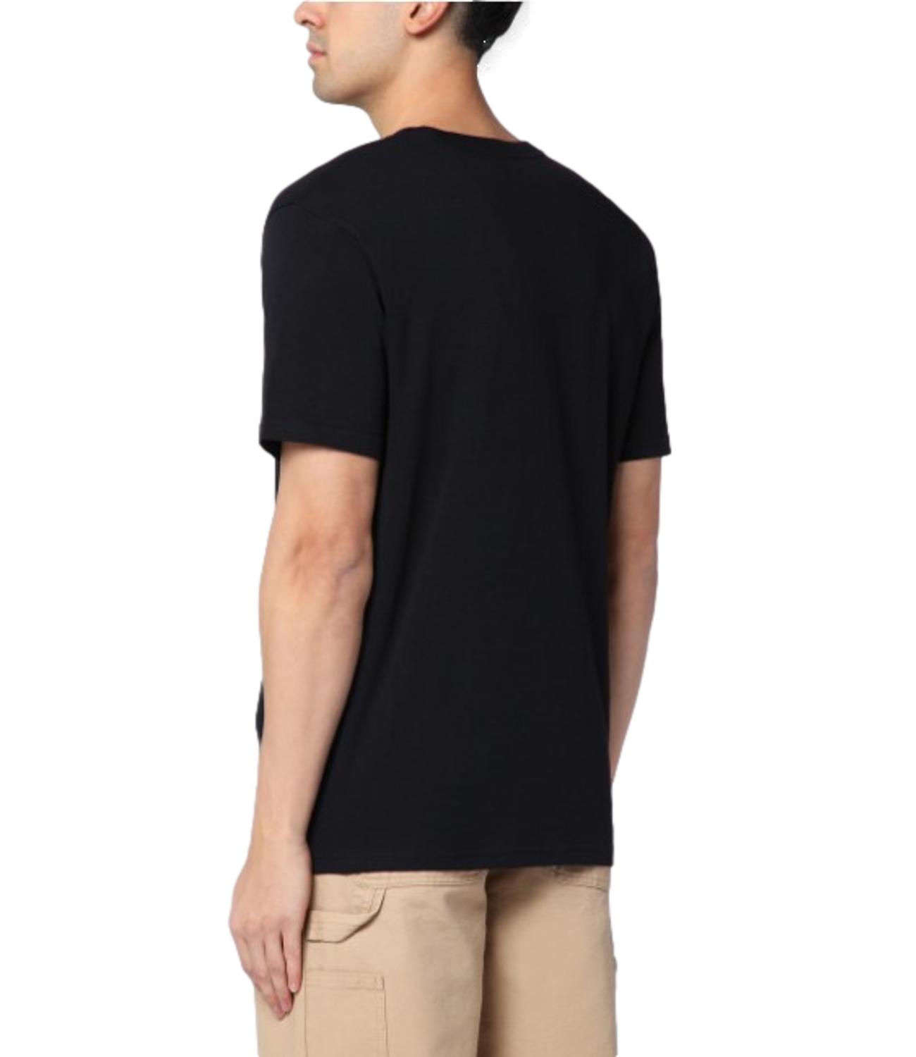 T-shirt Carhartt nera taschino