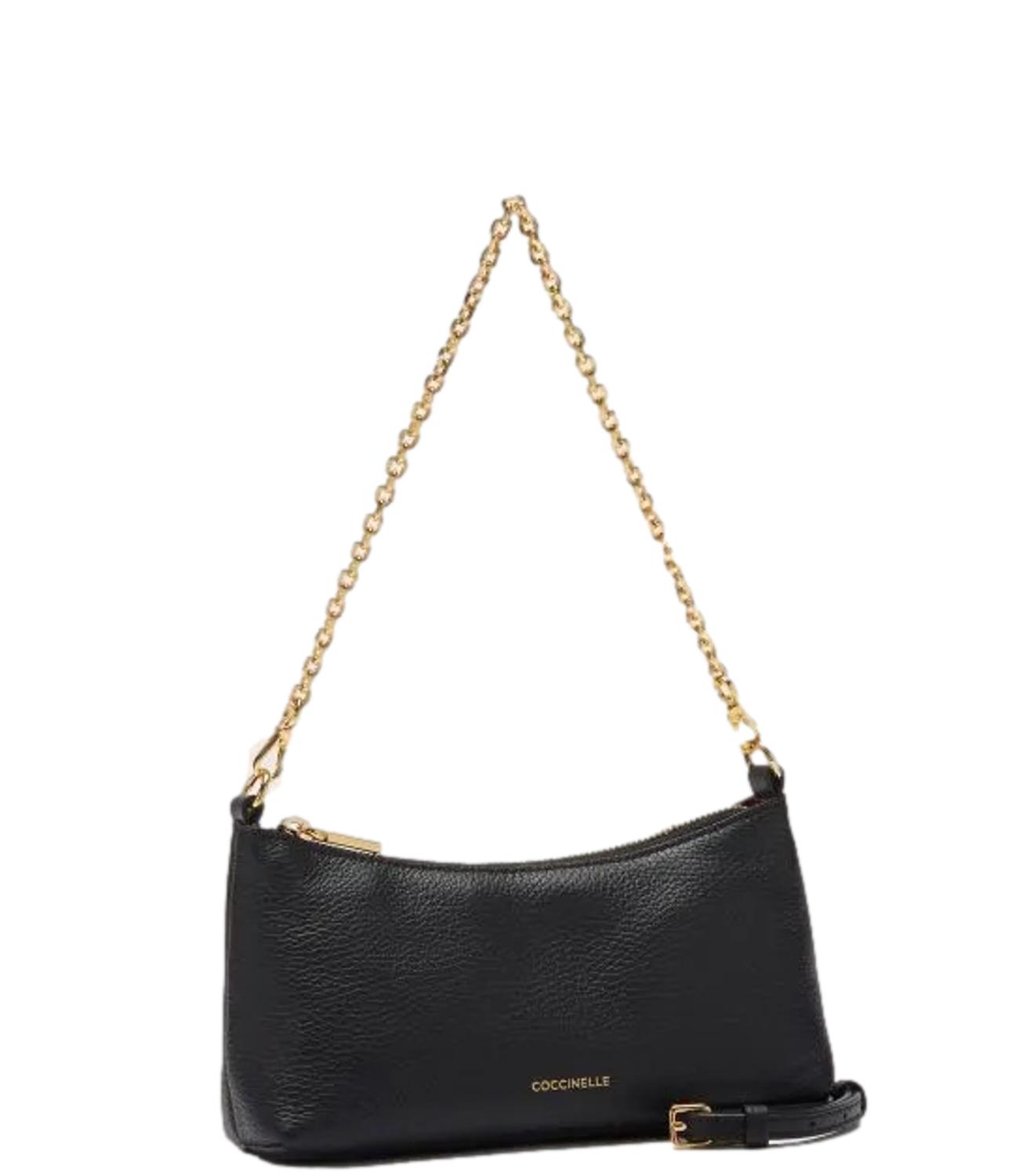 Coccinelle borsa Aura nera donna