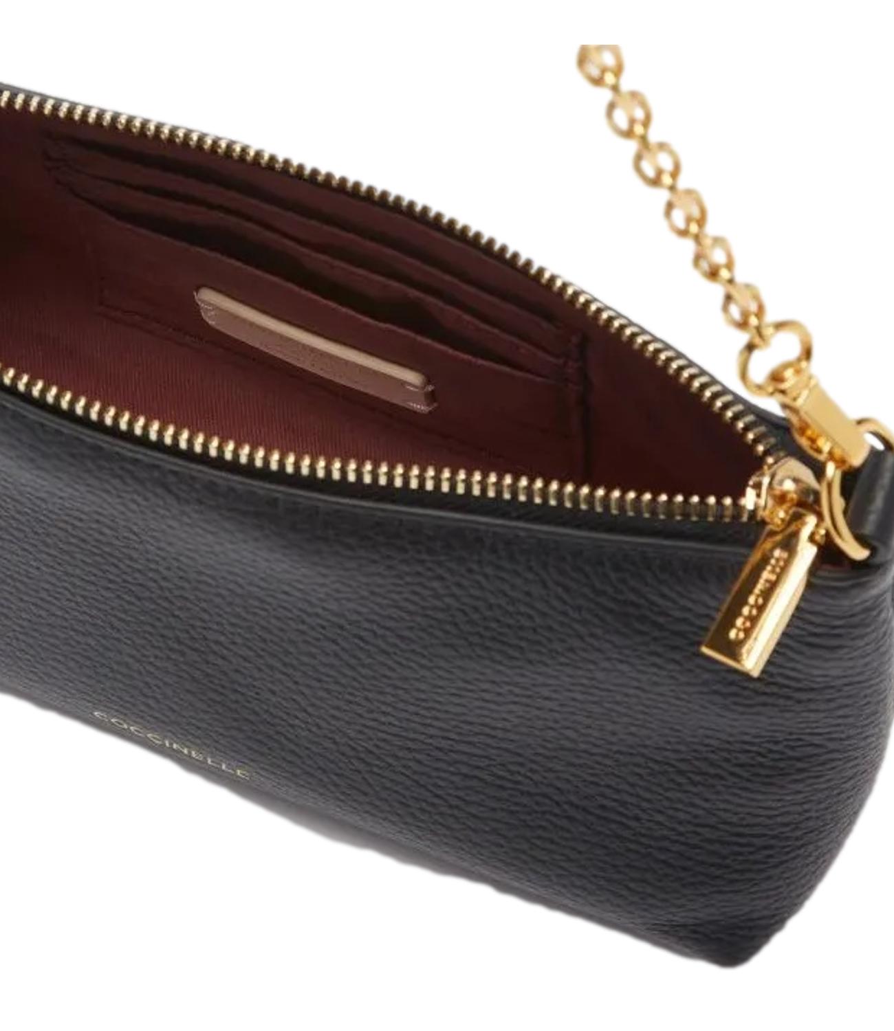 Coccinelle borsa Aura nera donna