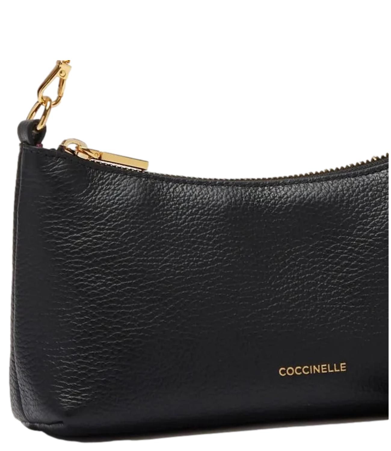 Coccinelle borsa Aura nera donna