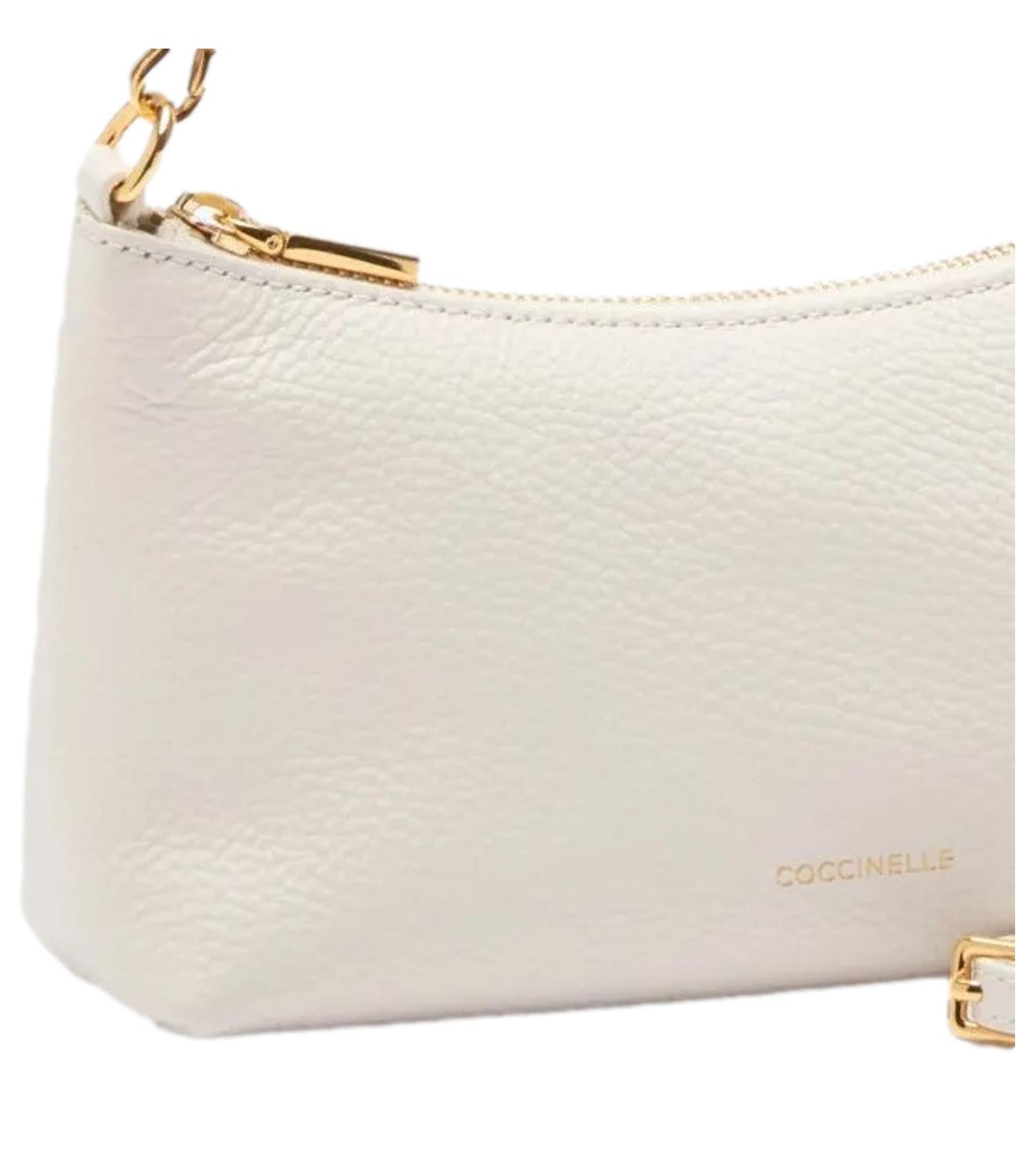 Coccinelle borsa aura bianca donna